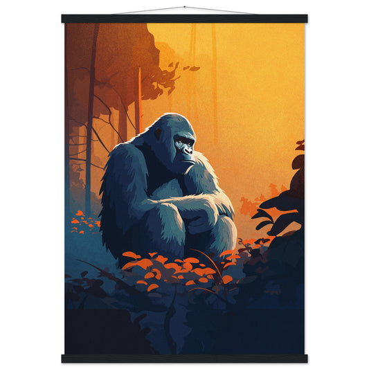 Gorilla Premium Matte Paper Poster with Hanger