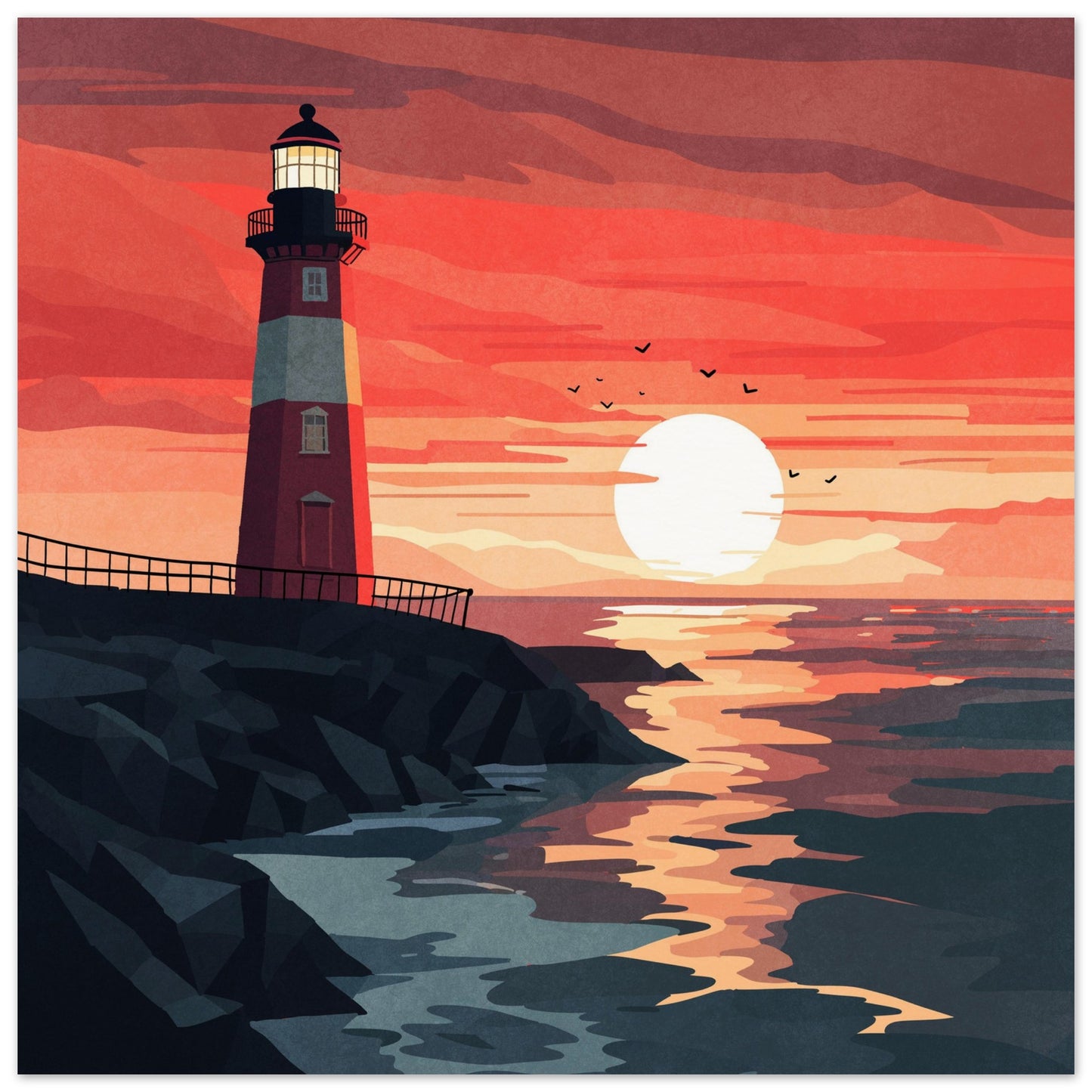 Lighthouse Museum-Quality Matte Paper Poster
