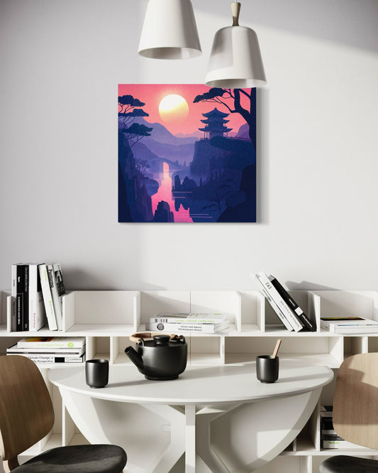 Chinese Valley Canvas Wall Art