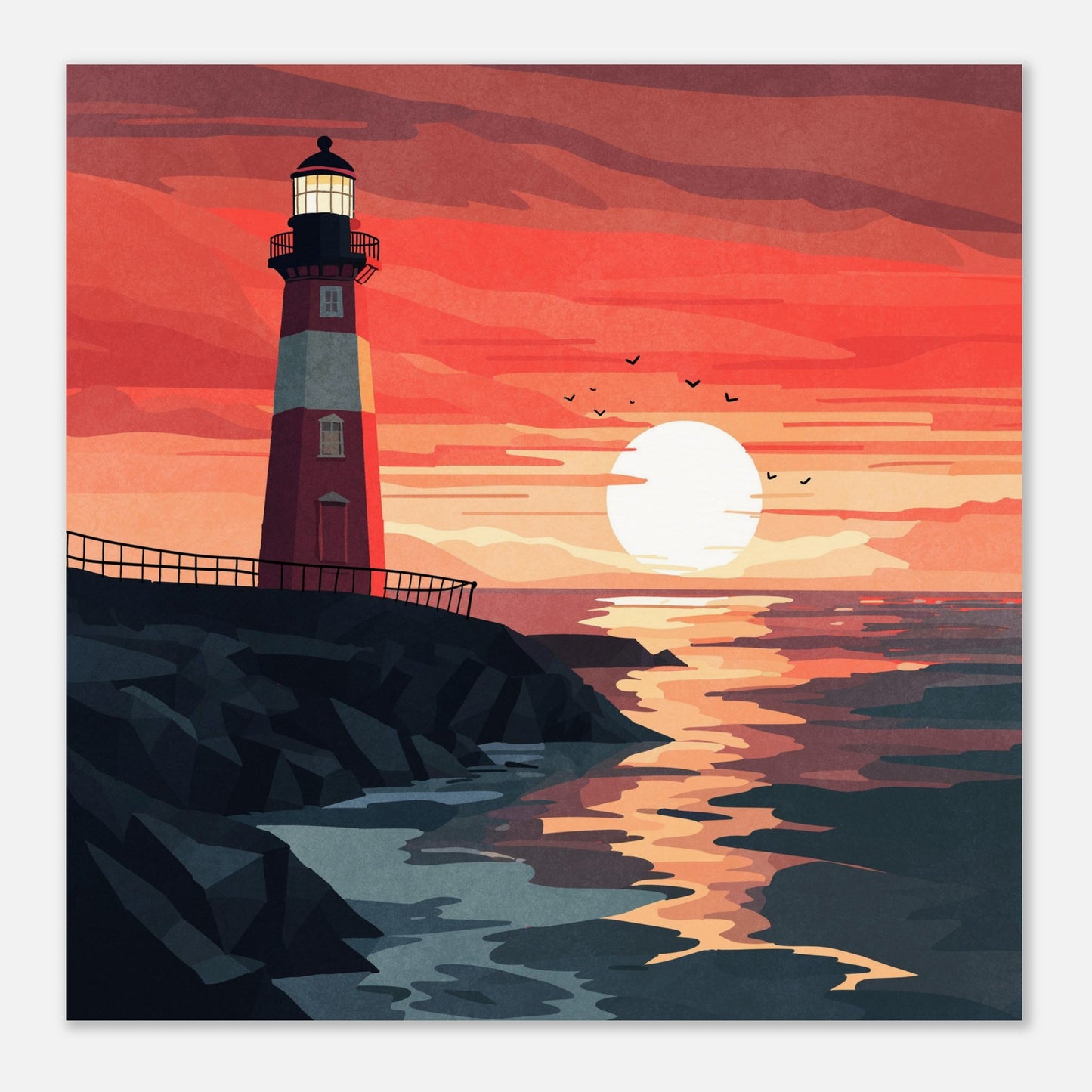 Lighthouse Museum-Quality Matte Paper Poster